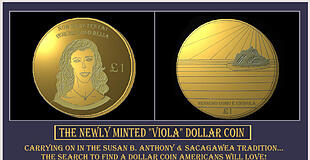 Viola Dollar Coin